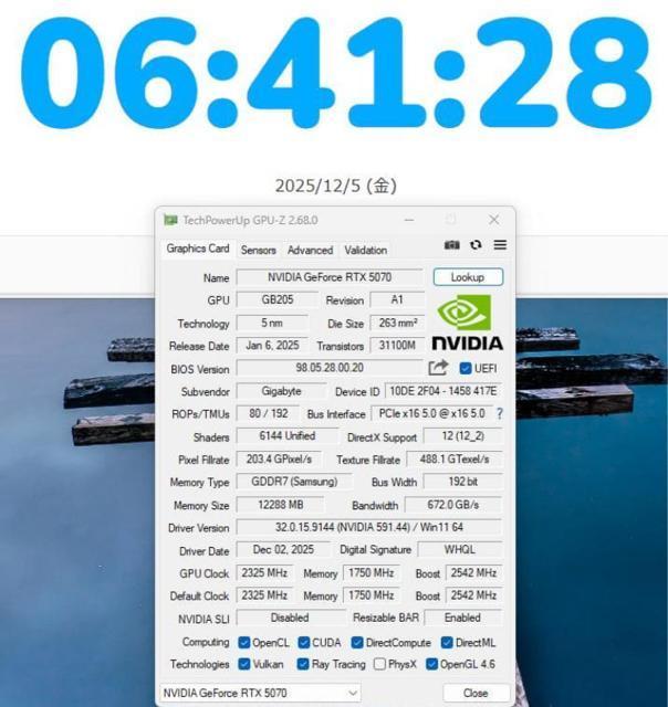 Ryzen9 7950X3D RTX5070  PC{/Ӌ@ 