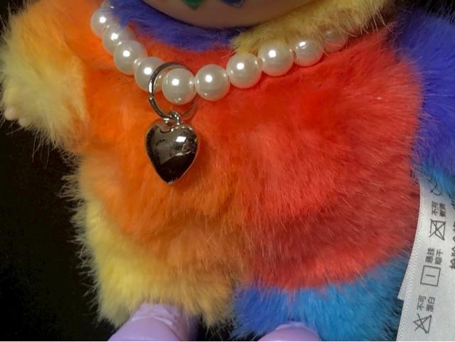 【激レア】POPMART Labubu ラブブ ザ・モンスターズ ぬいぐるみ レインボー パールネックレス付 即決可能 即日発 < おもちゃ 【激レア】POPMART Labubu ラブブ ザ・モンスターズ ぬいぐるみ レインボー パールネックレス付 即決可能 即日発 < おもちゃの