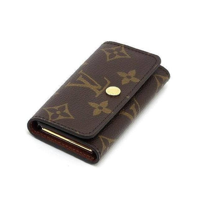 ◆ 本物 新品同様 ◆ LV ルイヴィトン キーケース ミュルティクレ4 モノグラム 4連キーケース 保存袋 箱 M62631 < ブランド ◆ 本物 新品同様 ◆ LV ルイヴィトン キーケース ミュルティクレ4 モノグラム 4連キーケース 保存袋 箱 M62631 < ブランドの