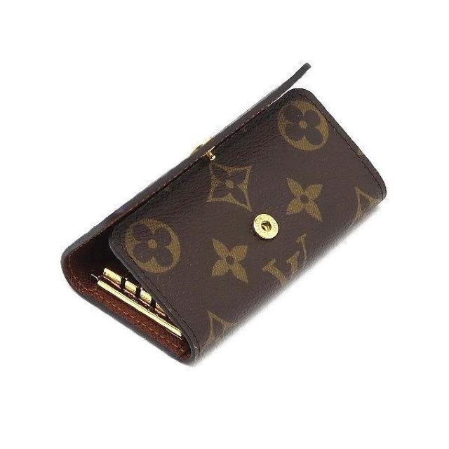 ◆ 本物 新品同様 ◆ LV ルイヴィトン キーケース ミュルティクレ4 モノグラム 4連キーケース 保存袋 箱 M62631 < ブランド ◆ 本物 新品同様 ◆ LV ルイヴィトン キーケース ミュルティクレ4 モノグラム 4連キーケース 保存袋 箱 M62631 < ブランドの