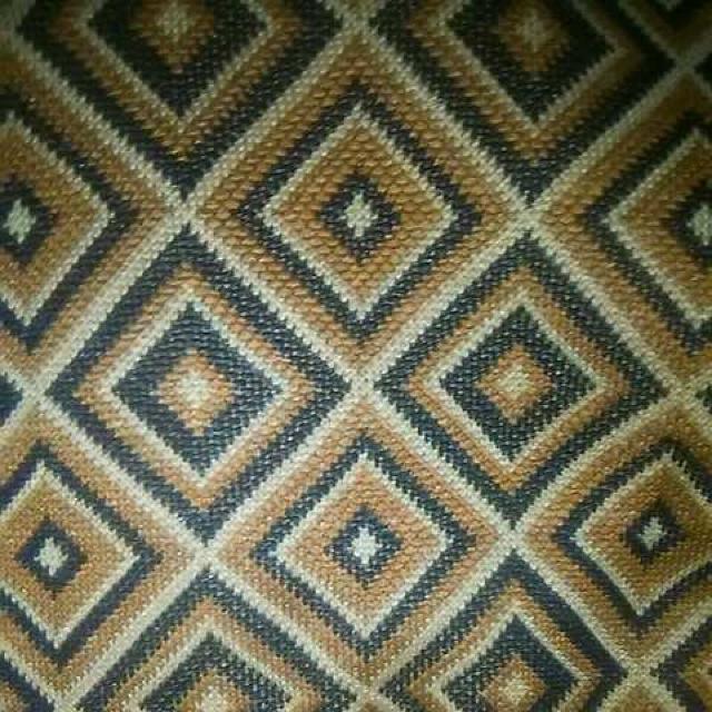 used美品★レトロな幾何学模様チュニックシャツ/茶系 < 女性ファッション  used美品★レトロな幾何学模様チュニックシャツ/茶系 < 女性ファッションの