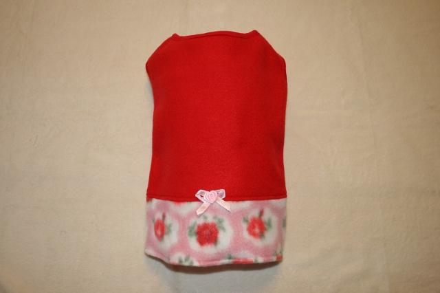花柄スカートフリースワンピ胴40cm(アカ) < ペット/手芸/園芸  花柄スカートフリースワンピ胴40cm(アカ) < ペット/手芸/園芸の
