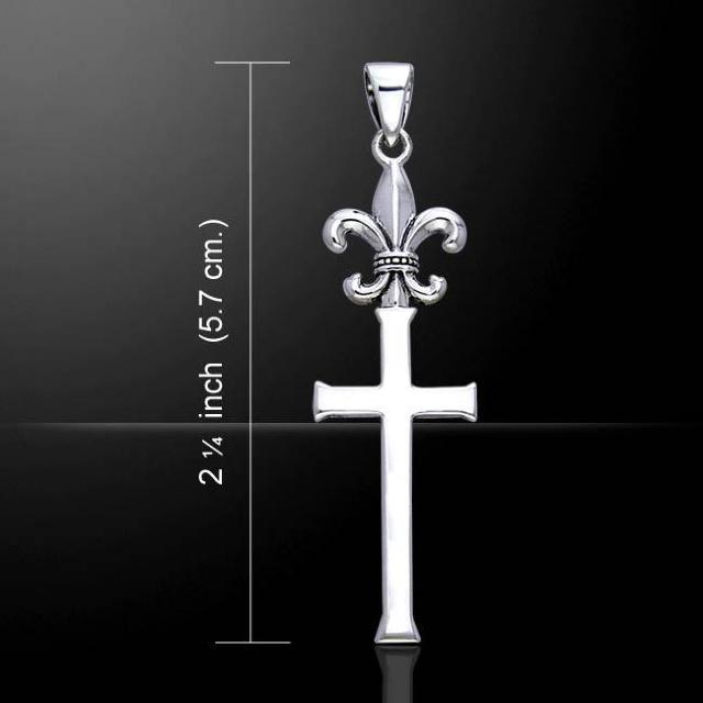 PS Fleur De Lis with Cross Silverフルールドリス < 女性アクセサリー/時計  PS Fleur De Lis with Cross Silverフルールドリス < 女性アクセサリー/時計の