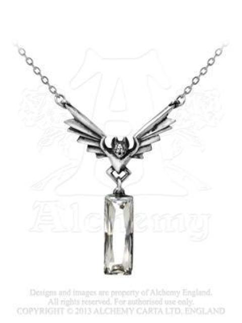 ALCHEMY GOTHIC: Chrysler Bat Crystal pendant < 女性アクセサリー/時計  ALCHEMY GOTHIC: Chrysler Bat Crystal pendant  < 女性アクセサリー/時計の