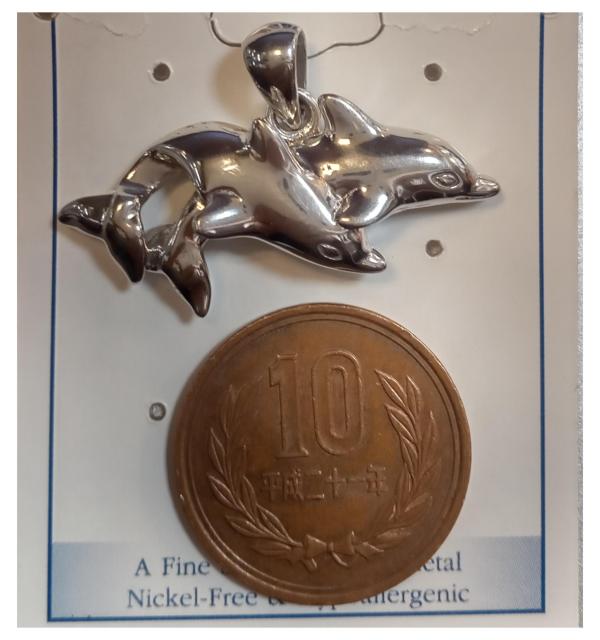 Nebula: Double Dolphins Pendant < 女性アクセサリー/時計  Nebula: Double Dolphins Pendant < 女性アクセサリー/時計の