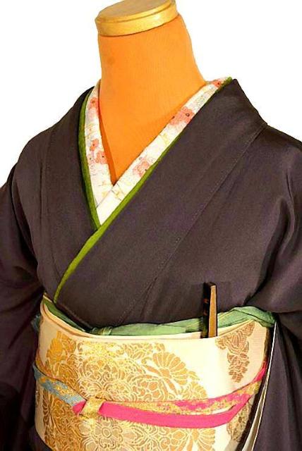 【最高峰】新品同様 京友禅作家【松尾光琳】暈し染め 金銀彩 和歌集 色留袖 身丈161cm 裄68.5cm T3399 < 女性ファッション  【最高峰】新品同様 京友禅作家【松尾光琳】暈し染め 金銀彩 和歌集 色留袖 身丈161cm 裄68.5cm T3399 < 女性ファッションの