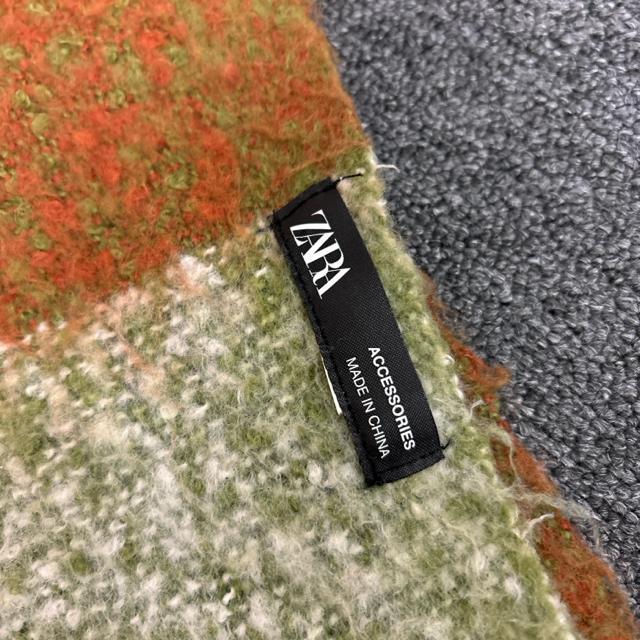 即決 ZARA ザラ チェックマフラー < ブランド  即決 ZARA ザラ チェックマフラー < ブランドの