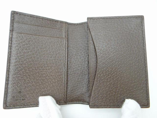 GUCCI グッチ 734940 オフィディア GGスプリーム カードケース 二つ折り ブラウン×シェリー<USED>【送料無料】 < ブランド GUCCI グッチ 734940 オフィディア GGスプリーム カードケース 二つ折り ブラウン×シェリー<USED>【送料無料】 < ブランドの
