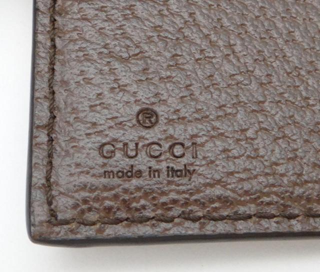 GUCCI グッチ 734940 オフィディア GGスプリーム カードケース 二つ折り ブラウン×シェリー<USED>【送料無料】 < ブランド GUCCI グッチ 734940 オフィディア GGスプリーム カードケース 二つ折り ブラウン×シェリー<USED>【送料無料】 < ブランドの
