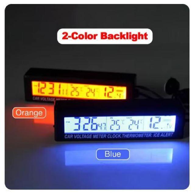 送料無料 未使用品 4in1 車内 デジタル時計 温度計(屋内および屋外) 電圧計 カレンダー 200 < 自動車/バイク 送料無料 未使用品 4in1 車内 デジタル時計 温度計(屋内および屋外) 電圧計 カレンダー 200 < 自動車/バイク