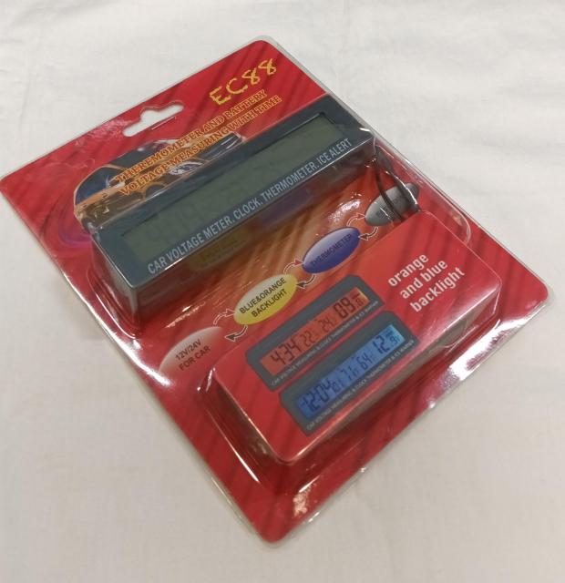 送料無料 未使用品 4in1 車内 デジタル時計 温度計(屋内および屋外) 電圧計 カレンダー 200 < 自動車/バイク 送料無料 未使用品 4in1 車内 デジタル時計 温度計(屋内および屋外) 電圧計 カレンダー 200 < 自動車/バイク