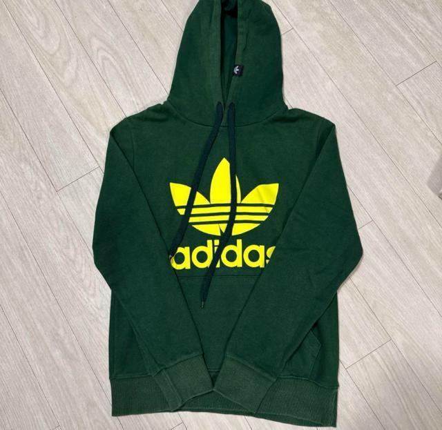 adidas ダークグリーン パーカーレディースSサイズ < 男性ファッション  adidas ダークグリーン パーカーレディースSサイズ  < 男性ファッションの