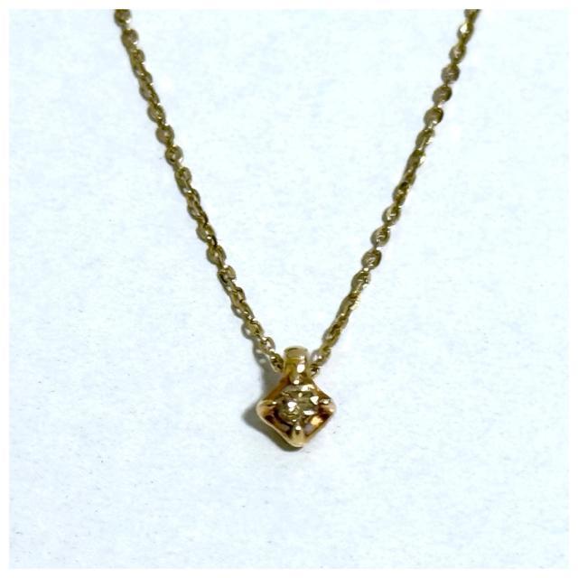 NOJESS ノジェス K10 ダイヤ ネックレス < ブランド NOJESS ノジェス K10 ダイヤ ネックレス < ブランドの