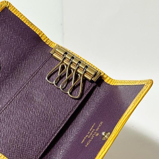 LOUIS VUITTON ルイヴィトン M63829 エピ ミュルティクレ4 4連 キーケース 鍵入れ レディース メンズ < ブランド LOUIS VUITTON ルイヴィトン M63829 エピ ミュルティクレ4 4連 キーケース 鍵入れ レディース メンズ < ブランドの