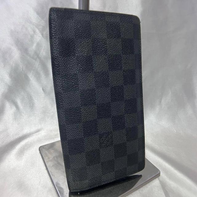 ルイヴィトン ダミエ グラフィット ポルトフォイユ ブラザ LV 長財布 LOUIS VUITTON < ブランド ルイヴィトン ダミエ グラフィット ポルトフォイユ ブラザ LV 長財布 LOUIS VUITTON < ブランドの