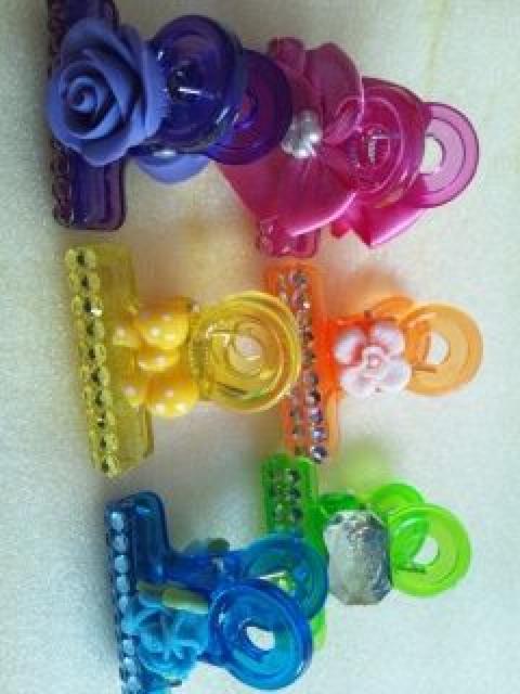 カラフル6色クリップセット◆ < 女性ファッション  カラフル6色クリップセット◆ < 女性ファッションの