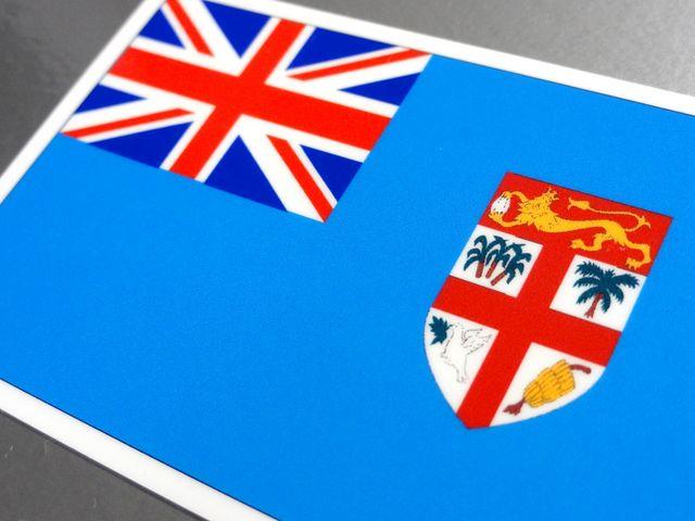1■フィジー国旗ステッカー1枚 シール ☆即買!■ < レジャー/スポーツ 1■フィジー国旗ステッカー1枚 シール ☆即買!■ < レジャー/スポーツの