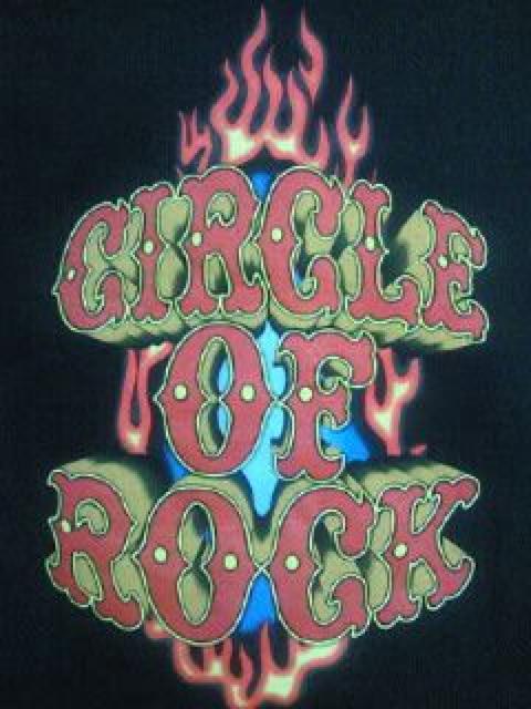 B'z ビーズ CIRCLE OF ROCK ライブ コンサート 限定 Tシャツ ブラック S 2005 < タレントグッズ  B'z ビーズ CIRCLE OF ROCK ライブ コンサート 限定 Tシャツ ブラック S 2005  < タレントグッズの