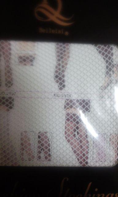 シリコンストッパー付き小網ストッキング 白 < 女性ファッション  シリコンストッパー付き小網ストッキング 白 < 女性ファッションの