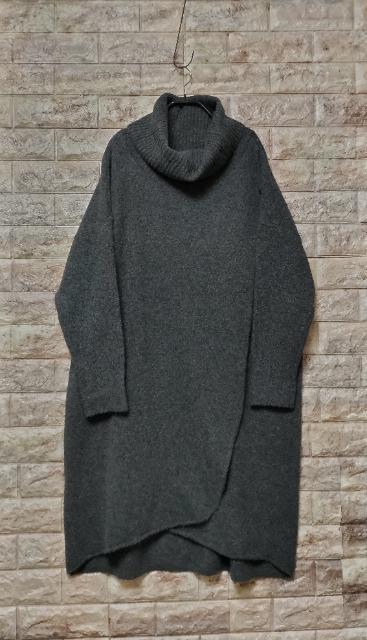 �c08Mab�c �^�[�g���l�b�N �j�b�g�����s�[�X D.gray �� �����t�@�b�V������ 