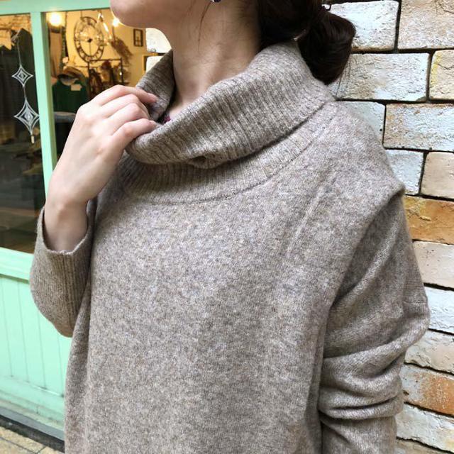 �c08Mab�c �^�[�g���l�b�N �j�b�g�����s�[�X D.gray �� �����t�@�b�V������ 