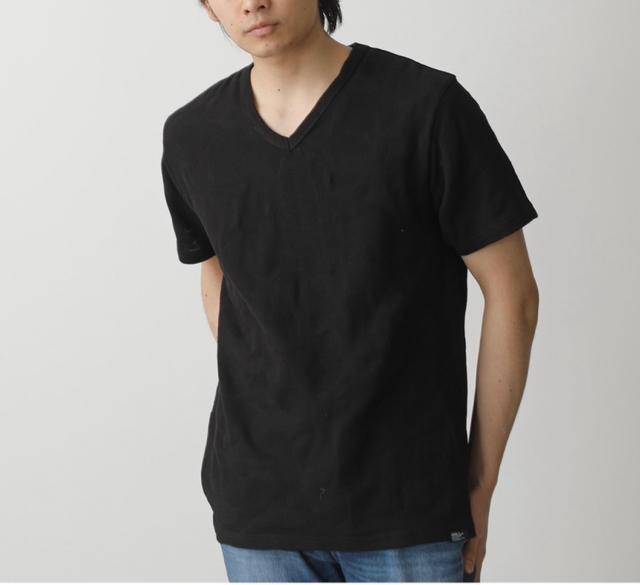 定価3,300円●シャドウカモVネックTシャツ【新品未使用】AZUL dy moussy men's●ブラック黒 < ブランド  定価3,300円●シャドウカモVネックTシャツ【新品未使用】AZUL dy moussy men's●ブラック黒 < ブランドの