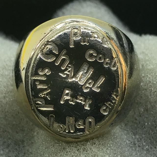 正規品 シャネル CoCo シグネットリング ゴールド 元箱タグ保証書付 < ブランド  正規品 シャネル CoCo シグネットリング ゴールド 元箱タグ保証書付 < ブランドの