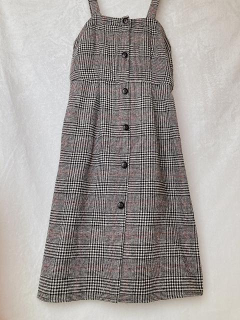 ハドソンハニー グレンチェック ジャンバースカート キャミソールワンピース L N2m < 女性ファッション ハドソンハニー グレンチェック ジャンバースカート キャミソールワンピース L N2m < 女性ファッションの