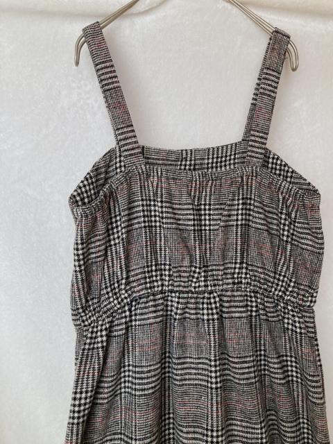 ハドソンハニー グレンチェック ジャンバースカート キャミソールワンピース L N2m < 女性ファッション ハドソンハニー グレンチェック ジャンバースカート キャミソールワンピース L N2m < 女性ファッションの