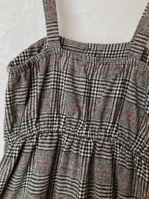 ハドソンハニー グレンチェック ジャンバースカート キャミソールワンピース L N2m < 女性ファッション ハドソンハニー グレンチェック ジャンバースカート キャミソールワンピース L N2m < 女性ファッションの