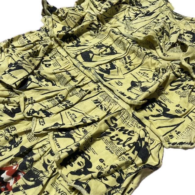 ヒステリックグラマー 未使用、タグ付き 4段フリル ノースリーブ トップス < ブランド ヒステリックグラマー 未使用、タグ付き 4段フリル ノースリーブ トップス < ブランドの