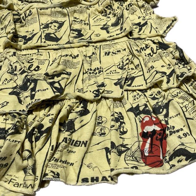 ヒステリックグラマー 未使用、タグ付き 4段フリル ノースリーブ トップス < ブランド ヒステリックグラマー 未使用、タグ付き 4段フリル ノースリーブ トップス < ブランドの