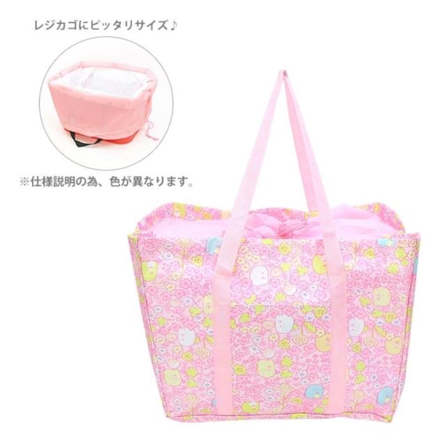 すみっコぐらし エコバッグ 買い物バッグ レジかご  大容量 < 女性ファッション  すみっコぐらし エコバッグ 買い物バッグ レジかご  大容量 < 女性ファッションの