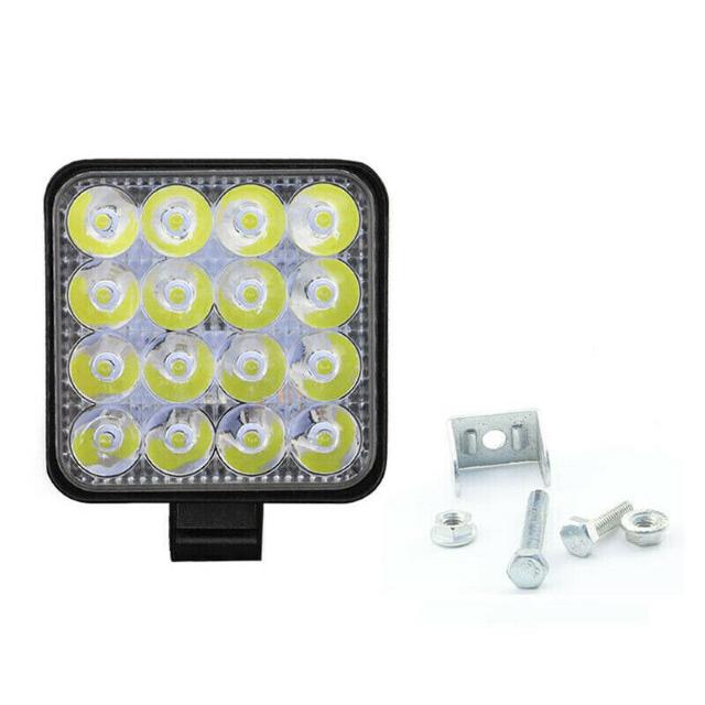 LEDワークライト 作業灯 投光器 12v24v 屋外照明 48W 2個セット < 自動車/バイク LEDワークライト 作業灯 投光器 12v24v 屋外照明 48W 2個セット < 自動車/バイク