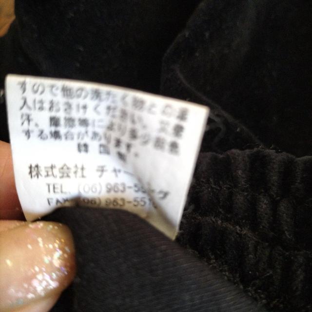 黒 パンツ 秋冬物 美品 ベルベット < 女性ファッション  黒 パンツ 秋冬物 美品 ベルベット < 女性ファッションの