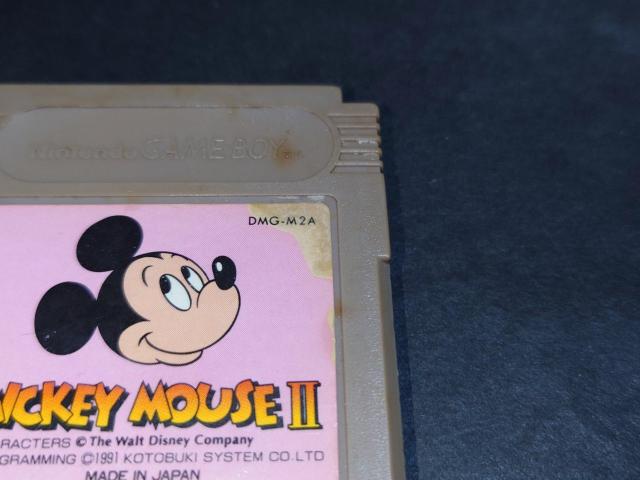 GB ~bL[}EX2 / ~bL[}EXII MIKEY MOUSE fBYj[ Q[{[C (ڐG)  Q[{/\tg 