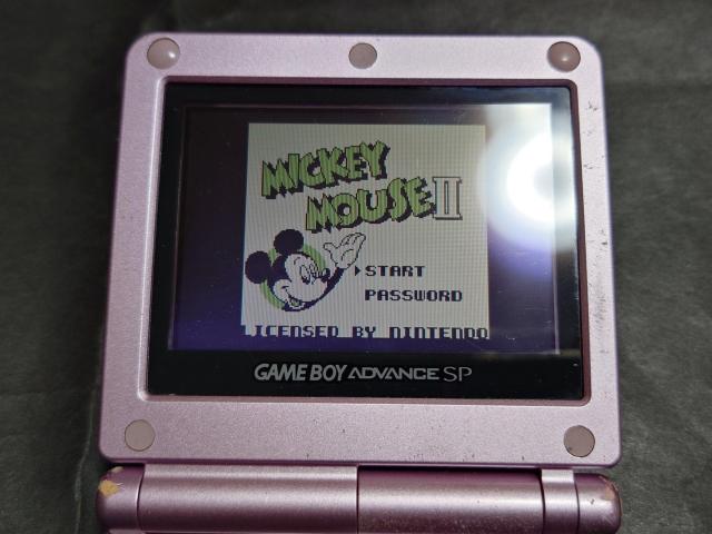 GB ~bL[}EX2 / ~bL[}EXII MIKEY MOUSE fBYj[ Q[{[C (ڐG)  Q[{/\tg 