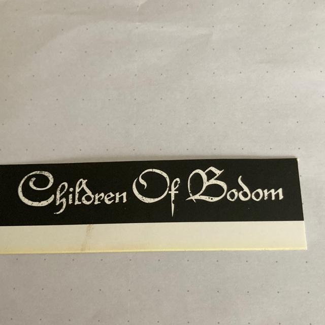 90年代当時物 チルドレン・オブ・ボドム /  ロゴステッカー CHILDREN OF BODOM ヘヴィメタル < CD/DVD/ビデオ  90年代当時物 チルドレン・オブ・ボドム /  ロゴステッカー CHILDREN OF BODOM ヘヴィメタル  < CD/DVD/ビデオの