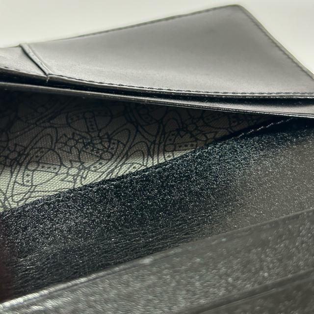 美品 Vivienne Westwood ヴィヴィアンウエストウッド オーブ レザー 二つ折り 長財布 < ブランド  美品 Vivienne Westwood ヴィヴィアンウエストウッド オーブ レザー 二つ折り 長財布 < ブランドの