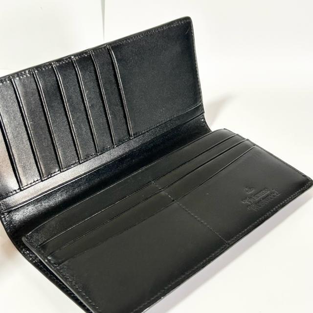 美品 Vivienne Westwood ヴィヴィアンウエストウッド オーブ レザー 二つ折り 長財布 < ブランド  美品 Vivienne Westwood ヴィヴィアンウエストウッド オーブ レザー 二つ折り 長財布 < ブランドの