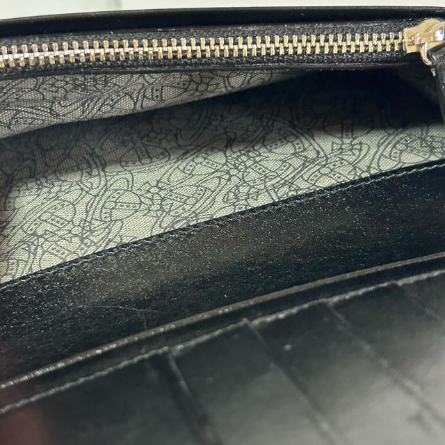美品 Vivienne Westwood ヴィヴィアンウエストウッド オーブ レザー 二つ折り 長財布 < ブランド  美品 Vivienne Westwood ヴィヴィアンウエストウッド オーブ レザー 二つ折り 長財布 < ブランドの