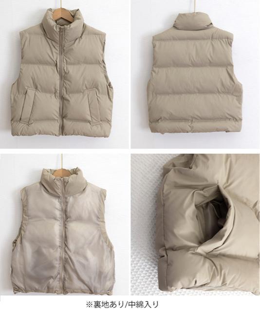 送料無料 新品 ダウンベスト ジップアップパデッドベスト < 女性ファッション 送料無料 新品 ダウンベスト ジップアップパデッドベスト < 女性ファッションの