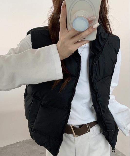 送料無料 新品 ダウンベスト ジップアップパデッドベスト < 女性ファッション 送料無料 新品 ダウンベスト ジップアップパデッドベスト < 女性ファッションの