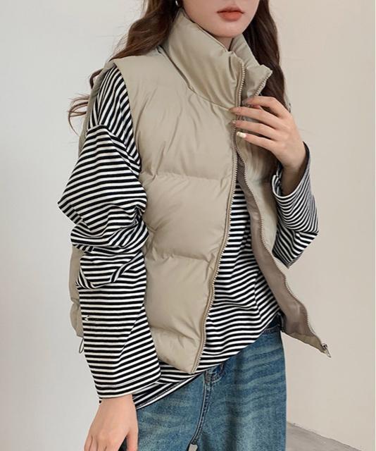 送料無料 新品 ダウンベスト ジップアップパデッドベスト < 女性ファッション 送料無料 新品 ダウンベスト ジップアップパデッドベスト < 女性ファッションの