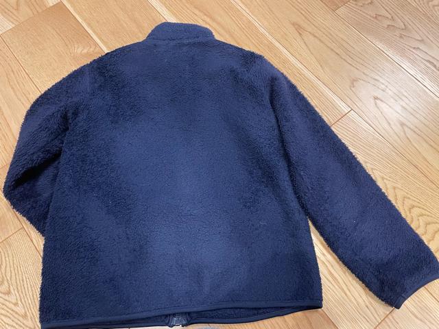 UNIQLO �t���[�X�W���P�b�g 140 �l�C�r�[ �� �u�����h�� 