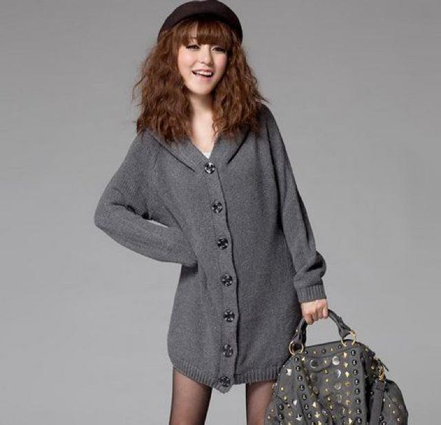 NEW★大人気★ボア付きロングパーカーJK★グレー < 女性ファッション  NEW★大人気★ボア付きロングパーカーJK★グレー  < 女性ファッションの