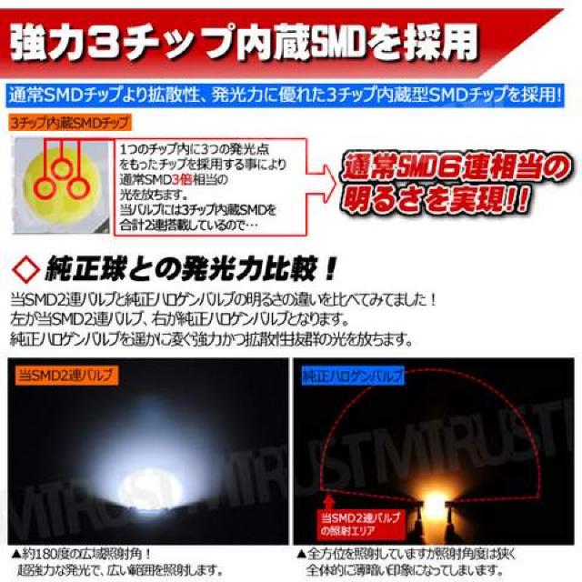 LED T6.3×31 ヒューズ型 3チップSMD 2連 グリーン バニティーランプに エムトラ < 自動車/バイク LED T6.3×31 ヒューズ型 3チップSMD 2連 グリーン バニティーランプに エムトラ < 自動車/バイク