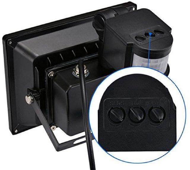 センサーライト 屋外 LED投光器 20W 6000K 昼白色 < 家電/AV センサーライト 屋外 LED投光器 20W 6000K 昼白色 < 家電/AVの