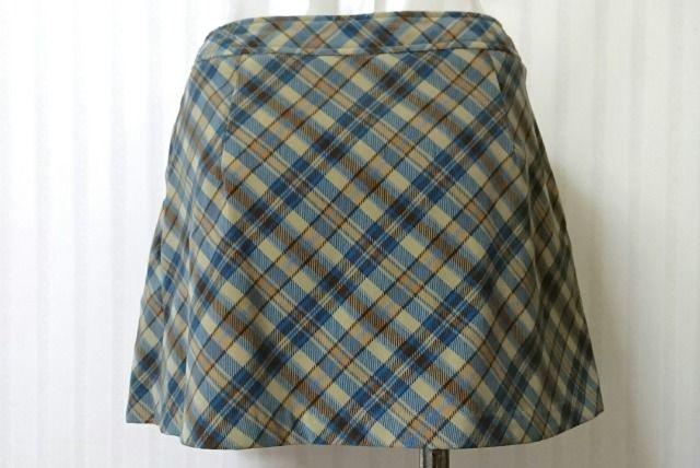 巻きスカート風 チェック柄 スカパン★ < 女性ファッション 巻きスカート風 チェック柄 スカパン★ < 女性ファッションの