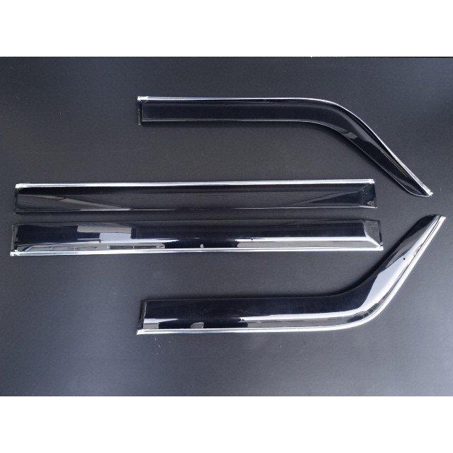 取付金具付き メッキモール付 ドアバイザー エブリイ DA64 バン ワゴン < 自動車/バイク 取付金具付き メッキモール付 ドアバイザー エブリイ DA64 バン ワゴン < 自動車/バイク